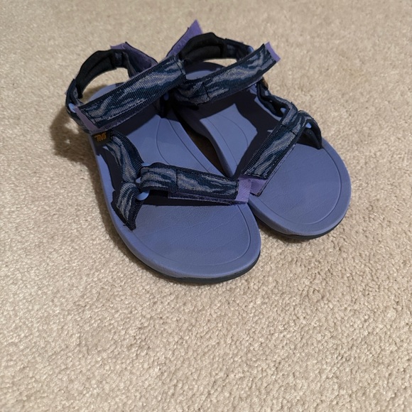 Teva Other - Teva Purple Outdoor Kids Sandals with Patterned Straps